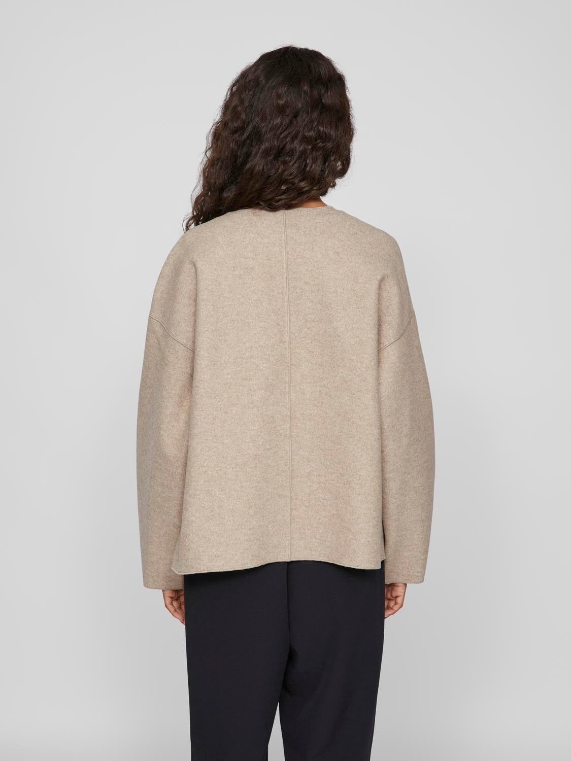 VIJUICE Jacket - Natural Melange - VERO MODA & VILA Bergvik